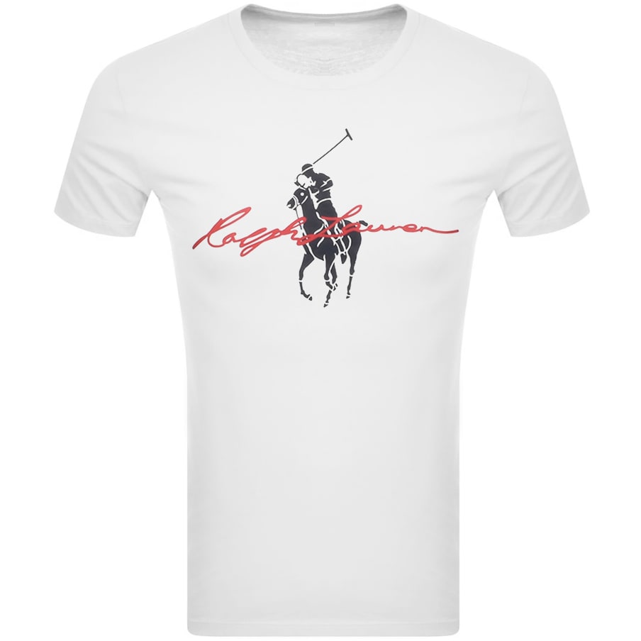 Alternative Image for ProductRalph Lauren Custom Slim Crew Neck T Shirt White1